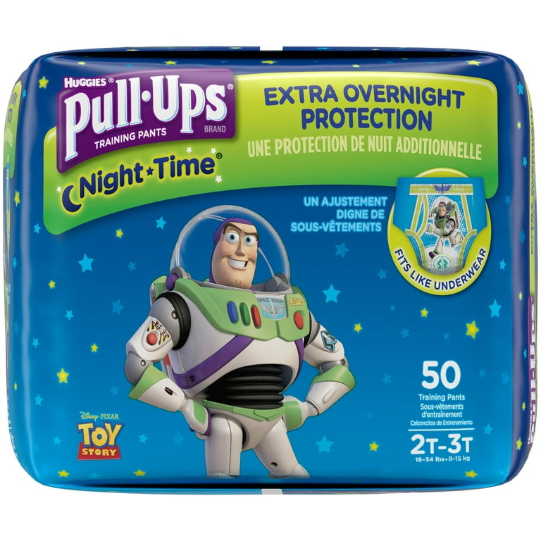 Pull-Ups Night-Time Boys' Potty Training Pants, 2T-3T (16-34 lbs), 50 ct -  Fred Meyer