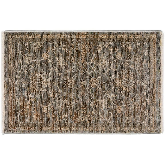 Yarra YA1 Pewter 1'8" x 2'6" Rug