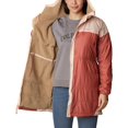 thumbnail image 5 of Columbia Women's Flash Challenger Sherpa Lined Long Jacket, Dark Coral/Peach Blossom, XX-Large, 5 of 7