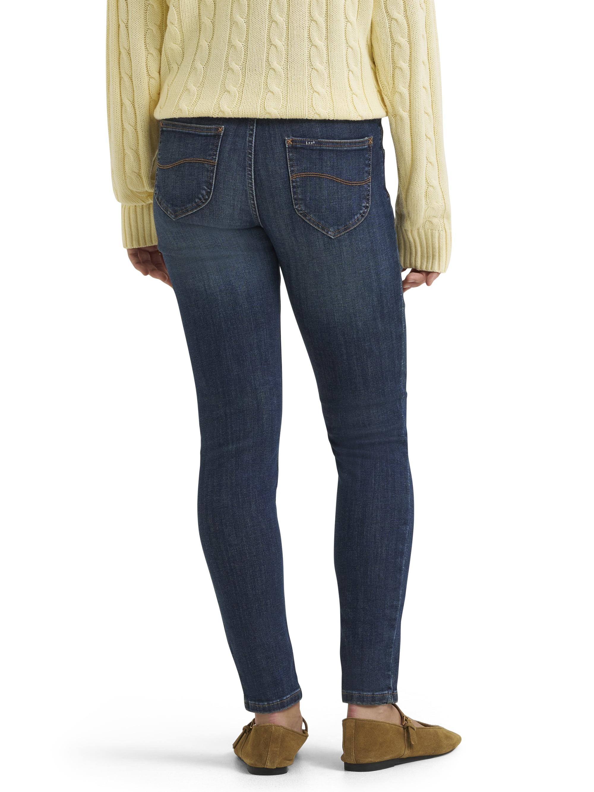 Lee Women's Sculpting Slim Fit Slim Leg Pull On Jean