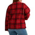 thumbnail image 4 of Lee® Women's Plus Grandpa Cardigan, 4 of 7