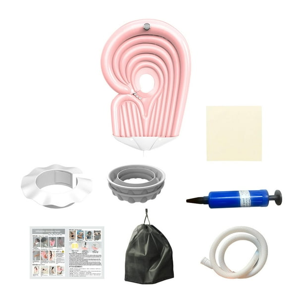 Inflatable Shampoo Basin Folding Inflatable Shampoo Bowl for Elderly