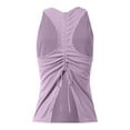 thumbnail image 4 of Kcolen Women Tank Tops Pack Double Lined Slim Fitted Sleeveless Summer Casual Basic Athletic Fit Women's Dressy Casual Blouses Spring Outfits Fashion Clothes, 4 of 4
