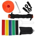 thumbnail image 4 of Sports Speed Agility Ladder Training Set Football Workout Equipment with Parachute ConesOrange, 4 of 8