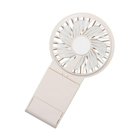 

Mini Handheld Fan USB Fan with Mirror for Hiking Adjustable 2