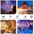 thumbnail image 5 of LED Star Projector, Night Light, Galaxy Projector for Room Lighting, Bedroom Night Light Projector, 8 Lighting Modes, Adjustable Brightness, 360° Rotation, 5 of 5