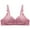 Purple, variant on Eashery Women's Bra Front-Close Wirefree Bra Cotton Bralettes for Women Watermelon Red 105C