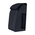 thumbnail image 1 of Bolsa para carrito de compras, gran capacidad, reutilizable, portátil, impermeable, plegable, para mano negro, 1 of 8