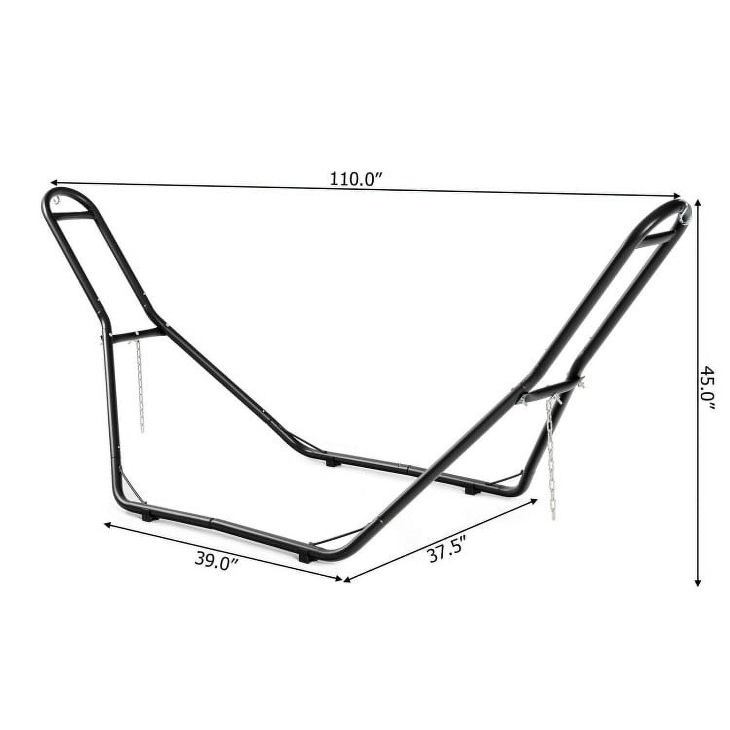Aimee Lii Indoor and Outdoor Hammock Frame Heavy Steel Frame Hanging Hooks, Hammock Camping Chair Aimee Lii Indoor and Outdoor Hammock Frame Heavy Steel Frame Hanging Hooks, Hammock Camping Chair