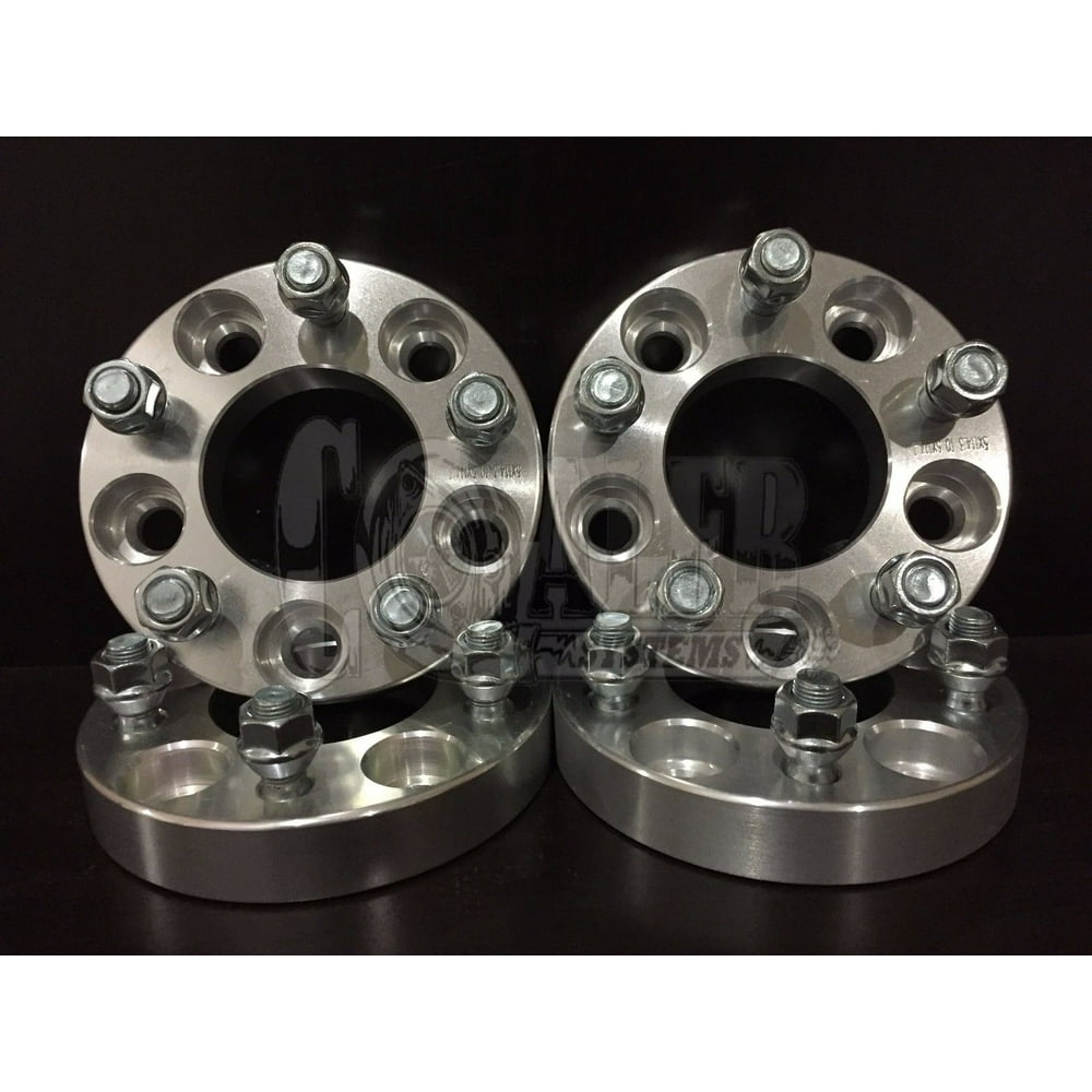 (4) 38mm Wheel Spacers Dodge 5x5.5 Fits Ram 1500 Dakota 1/2x20" Studs 1.5"