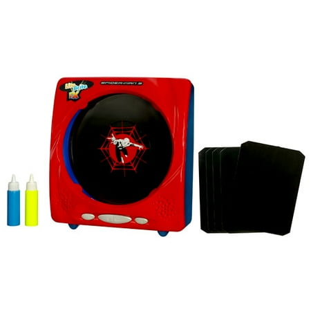 Lite-Brite Spider-Man 3 Flash Art Neon Paint Spinner