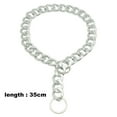 thumbnail image 2 of Lindo collar de moda para mascotas, adecuado para bulldogs, cadena de joyería de metal ligero, accesorios para cachorros, 2 of 5