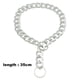 thumbnail image 2 of Lindo collar de moda para mascotas, adecuado para bulldogs, cadena de joyería de metal ligero, accesorios para cachorros, 2 of 5