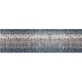 thumbnail image 1 of 3 x 9 ft. Titanium Collection Mosaic Woven Area Rug, Aqua, 1 of 1