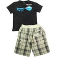 thumbnail image 5 of Mish Mish Baby Boys Infant Cotton Knit Short Sleeve Tee Short Sets 13270-6Months (White Grey Rug B Team), 5 of 23