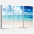 thumbnail image 2 of Design Art - Sable de Plage en Mer Caribéenne Bleue, 2 of 2