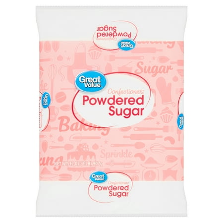 Great Value Confectioners Powdered Sugar, 32 oz
