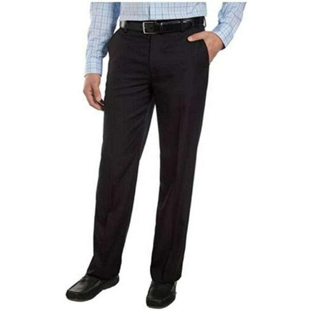 IZOD - IZOD Men's Performance Comfort Flex Stretch Straight Fit Dress ...