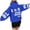 Blue, variant on Pullovers for Women Casual Fall Winter Loose Fit Hooded Long Sleeve Bubble Cold Shoulder Hoody Graphic Leisure Cotton Hoodies Sweatshirts(Beige,L)
