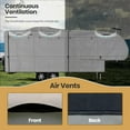 thumbnail image 7 of XGear 5th Wheel Cover RV Cover Easy Setup W Tire Covers Fits 26'-29', Grey, 7 of 7