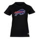 thumbnail image 1 of NFL Playera Aficionado Básica Buffalo Bills Negro para Mujer, Talla Grande, 1 of 5