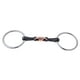 thumbnail image 2 of Enlace de cobre Eggbutt Snaffle Bit Ring Snaffle Bit para Caballo 105mm Sunnimix Broca para anillos de acero inoxidable, 2 of 8