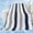 Navy blue gray, variant on Beige Navy Blue Striped Cooling Blanket for Hot Sleepers, Soft Breathable Cool Summer Blanket for Night Sweats, Farmhouse Stripe Art Lightweight Ice Silk Sofa Throw Blankets All Season 30"x40"