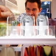 thumbnail image 2 of WHAMVOX 3pcs Pusher Glide Transparent Pusher Space-saving Design for Convenience Store Owners, 2 of 8