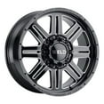 thumbnail image 1 of 22x10 WELD Off-Road W143 Chasm Gloss Black and Milled Wheel 5x135/5x5.5 (-18mm), 1 of 2