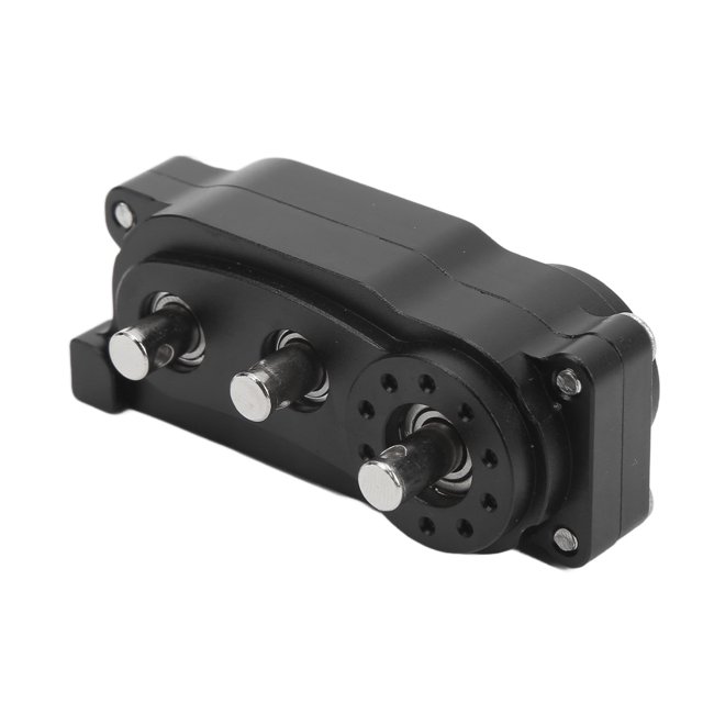 Transfer Case, RC Transfer Case Anodised Appearance For 1/10 Remote Control Vehicle Black,Silver, Color