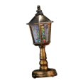 thumbnail image 3 of Figura decorativa de farol navideño para habitación, regalo, ambiente romántico, lámpara de noche Bronce, 3 of 9