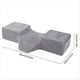 thumbnail image 5 of Almohada Cuello Pestañas para Extensiones Pestañas Almohada Ergonómica Pestañas Almohada Cama Pestañas Espuma Viscoelástica+Bolsillo Lateral Curva Ergonómica Gris, 5 of 5