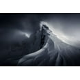thumbnail image 2 of Dodrv, Martin 18x13 Black Ornate Wood Framed with Double Matting Museum Art Print Titled - Crown Of High Tatras, 2 of 4