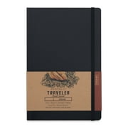 Pentalic Traveler Draw Pocket Journal - 9" x 6", 120 pages
