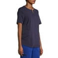 thumbnail image 6 of ClimateRight by Cuddl Duds Women's and Women's Plus Short Sleeve Stretch Woven Scrub Top, 6 of 6