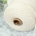 thumbnail image 2 of FELTECHELECTR Cotton String for Crafts 200m Length 3mm Diameter 1Pcs White Rope, 2 of 8