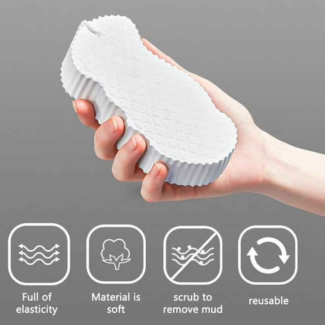 Esponja de baño exfoliante suave para niños y adultos Esponja de baño Esponja exfoliante ultra suave Cepillo de ducha Esponja exfoliante corporal