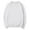 White, variant on BLVB Womens Fall Crewneck Sweatshirts Solid Color Casual Lightweight Tops Long Sleeve Loose Pullover Fashion Clothes