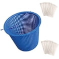 thumbnail image 2 of 1pc Pool Basket And 10 Pcs Pool Socks Pool Filter Socks Pool Socks For Basket Inground Or Above Ground Pools Cleaning Debris And Leaves, 2 of 9