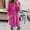 Hot Pink, variant on Women's Ladies Warm Coat Jacket Winter Solid Turn Down Collar Outerwear Jacket Juniors Womens Fall Jacket Sweater Bed Jackets Insulated Jacket Women Winter Jacket Women Dire Jacket Zip up Women Jacket