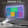 thumbnail image 5 of 2025 New 5G 4K Projector Smart HD LED WiFi Bluetooth HDMI. USB Android Office Home Theater, 5 of 5