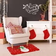thumbnail image 3 of Christmas Area Rug Doormat, Red Snowflake Snowman Rug, Xmas Door Mat for Bedroom Living Room Kitchen, Soft Dutch Velvet Indoor Floor Mats for Holiday Festive Decoration, 17 x 30 Inch, 3 of 6