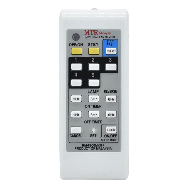 Control remoto universal para ventilador eléctrico, reemplazo duradero.