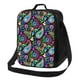 thumbnail image 1 of Disketp Watercolor Floral Paisley Bolsa Térmica Estampada para Almuerzo, Lonchera para Hombres y Mujeres Adultos, 1 of 7