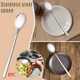 thumbnail image 1 of npkgvia kitchen gadgetsClearance,Handle Spoon Kitchen Pieces Home Spoon Stainless Spoon Long Or 8 Dinner Steel Restaurant Kitchen，Dining & Barkitchen utensils, 1 of 9