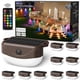 thumbnail image 1 of Luces solares para vallas Hicotet, 15 colores, control remoto IP67, impermeables, 1 of 9