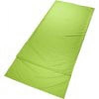 Ozark Trail Breathable Polyester Camping Sleeping Bag Liner Sheet, Green (78" L x 33.5" W)