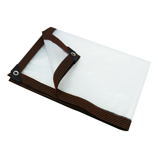 Clear Tarps In Multiple Sizes,UV & Weather Resistant Vinyl Coated PVC