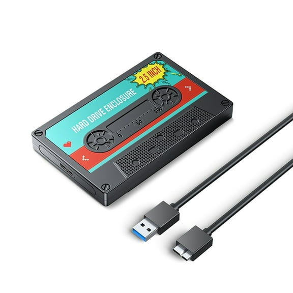 Yammee 2.5inch Hard Drive Enclosure External Hard Drive Case USB C/USB 3.0