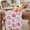 White, Blush Pink, Soft Rose, Cream, variant on Fall Thanksgiving Table Runner - 72 Inch Long Pink Pumpkin Autumn Rustic Boho Cotton and Linen Blended Dress Scarves Farmhouse Table Runner for Kitchen Dining, Coffee Table, 13" x 72"